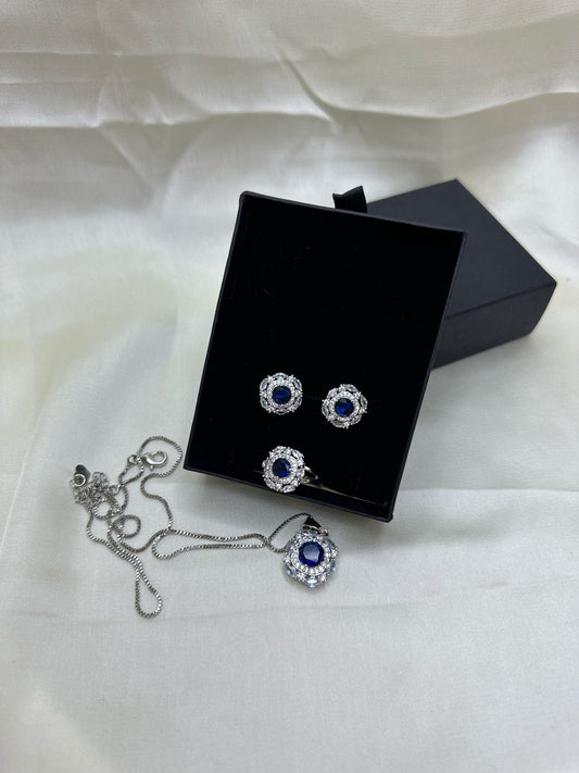 Sapphire Bloom Set